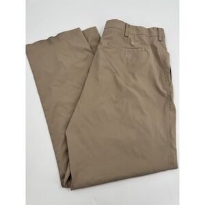 Nike FIT Dry Golf Pants Mens 36x32 Beige Standard Fit Straight